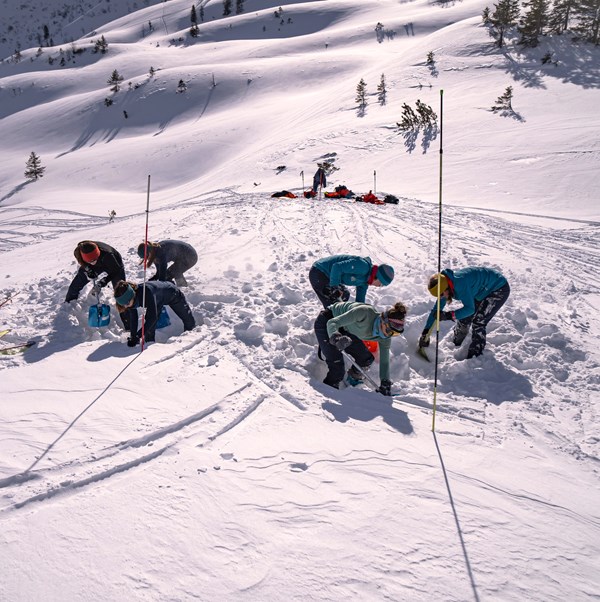 Risikobeurteilung Lawinen - Schneeschuh